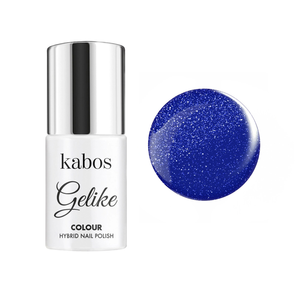 Гель-лак гібридний Kabos Gelike colour Blue Flash, 5 мл 