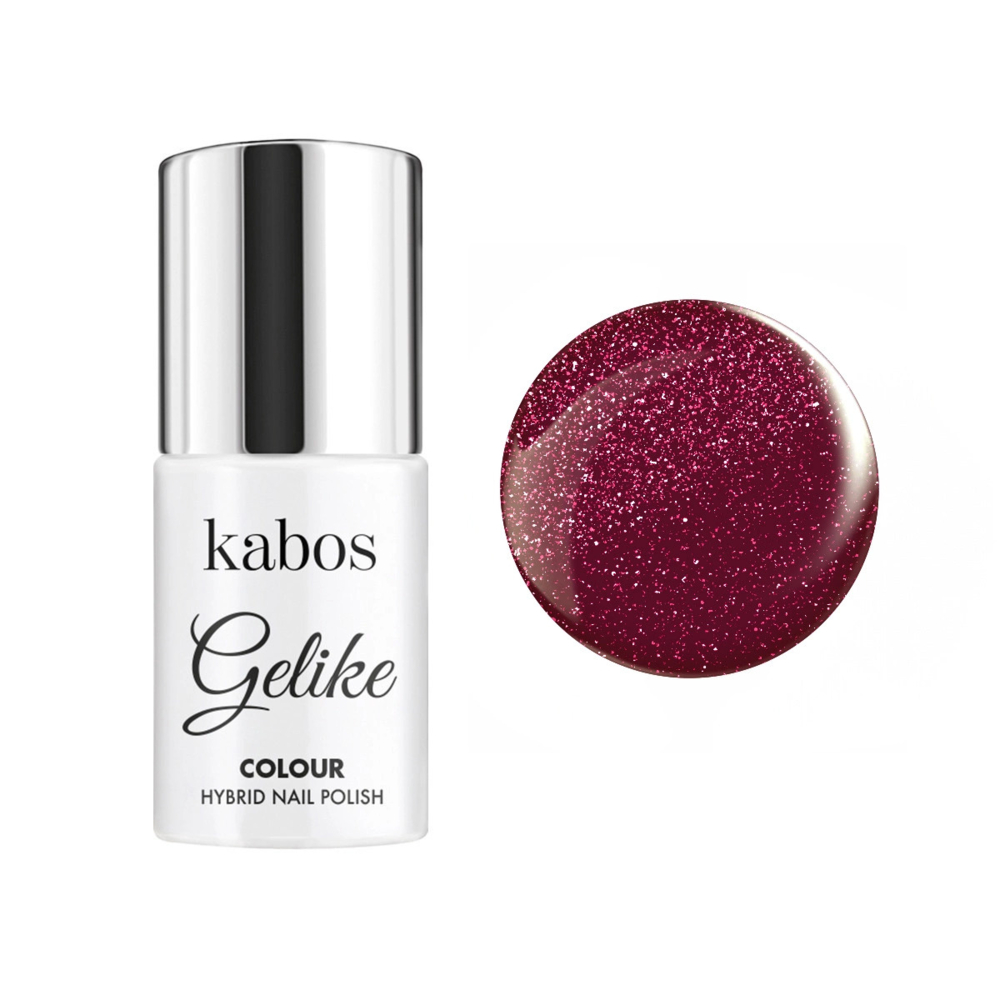 Hübridi küünelaki geel Raspberry Flash, Kabos Gelike, 5 ml