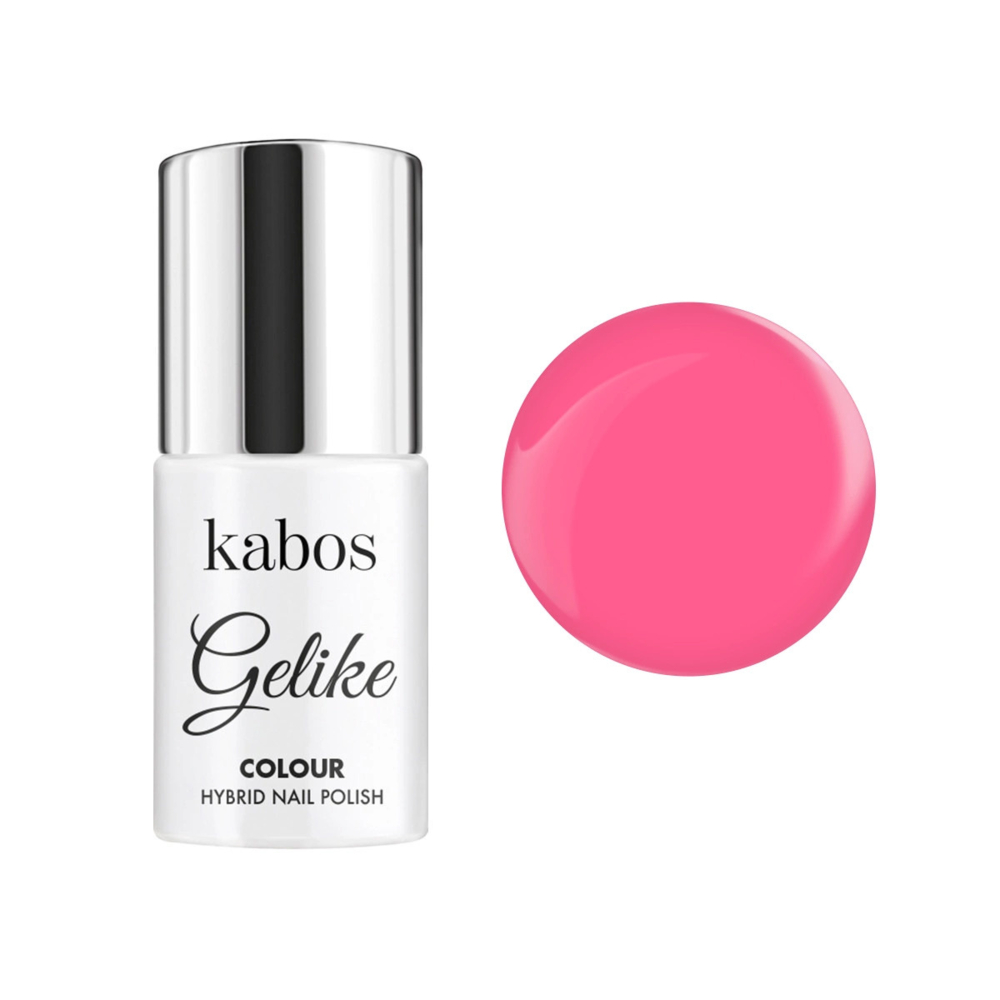 Hybrid-Gel-Nagellack Pink Alert, Kabos Gelike, 5 ml