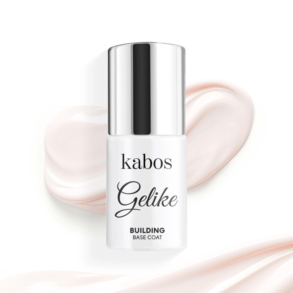 База моделирующая Kabos Gelike Building Base Coat Milky Rose, 8 мл