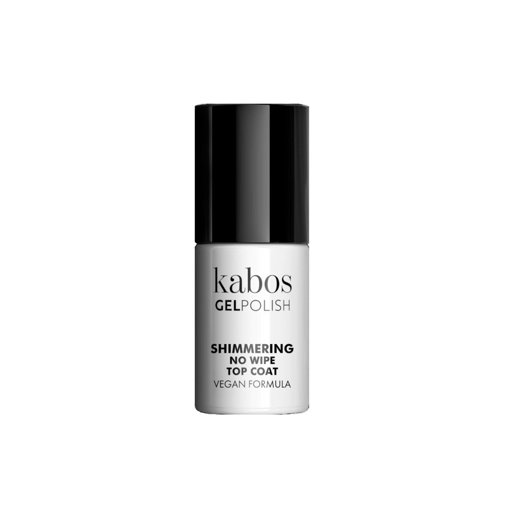 Kabos Schimmernder No Wipe Top Coat, 5 ml