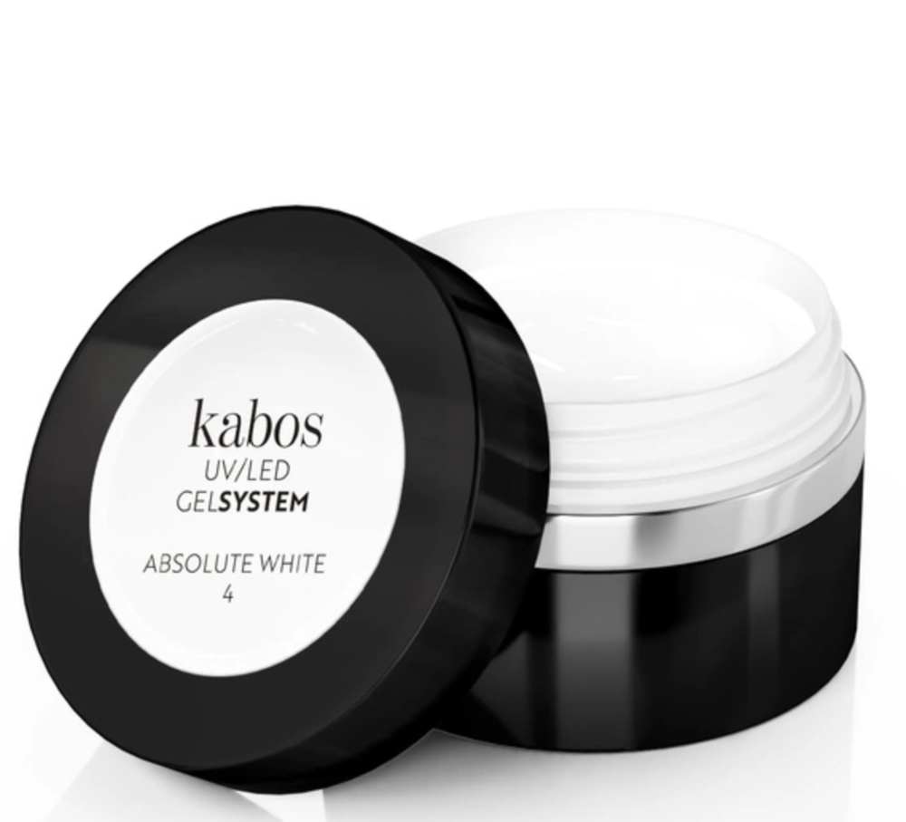 Гель моделирующий Kabos Luxury Gloss №4 Absolute White, 30 мл