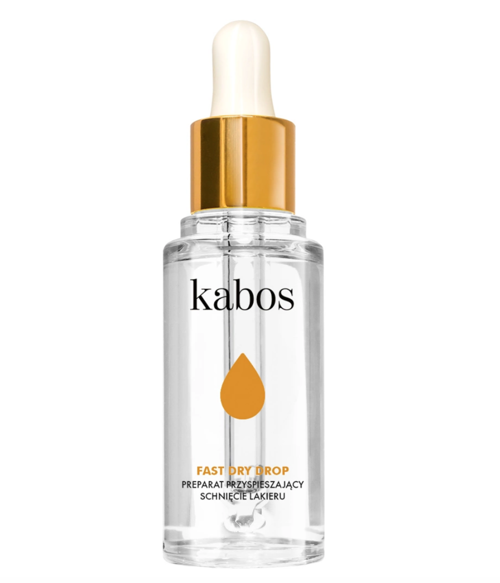 Средство для ускоренного высыхания классического лака Kabos Fast Dry Drops, 30 мл