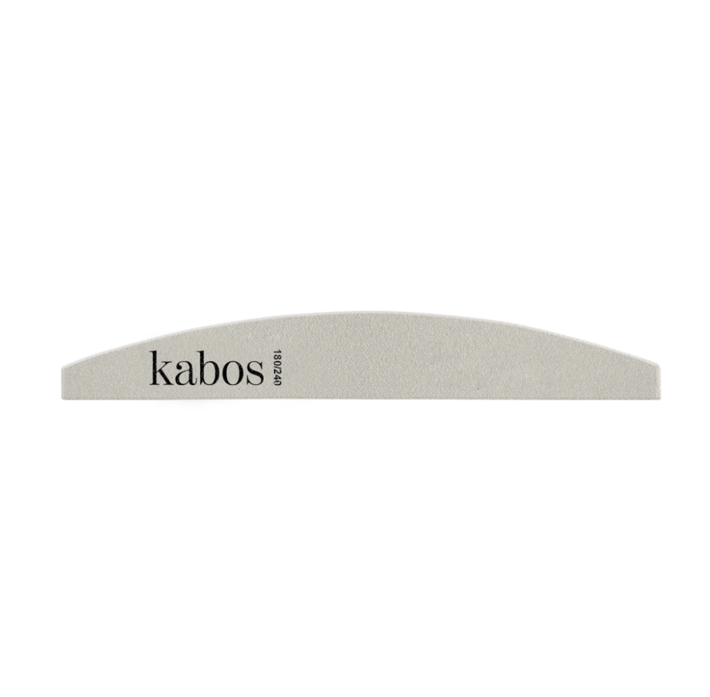 Пилочка двухсторонняя Kabos 180/240 грет.