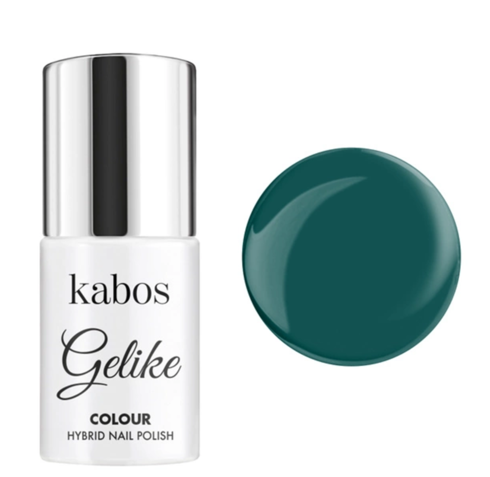 Lakier hybrydowy Kabos Gelike colour Aubergine, 5 ml