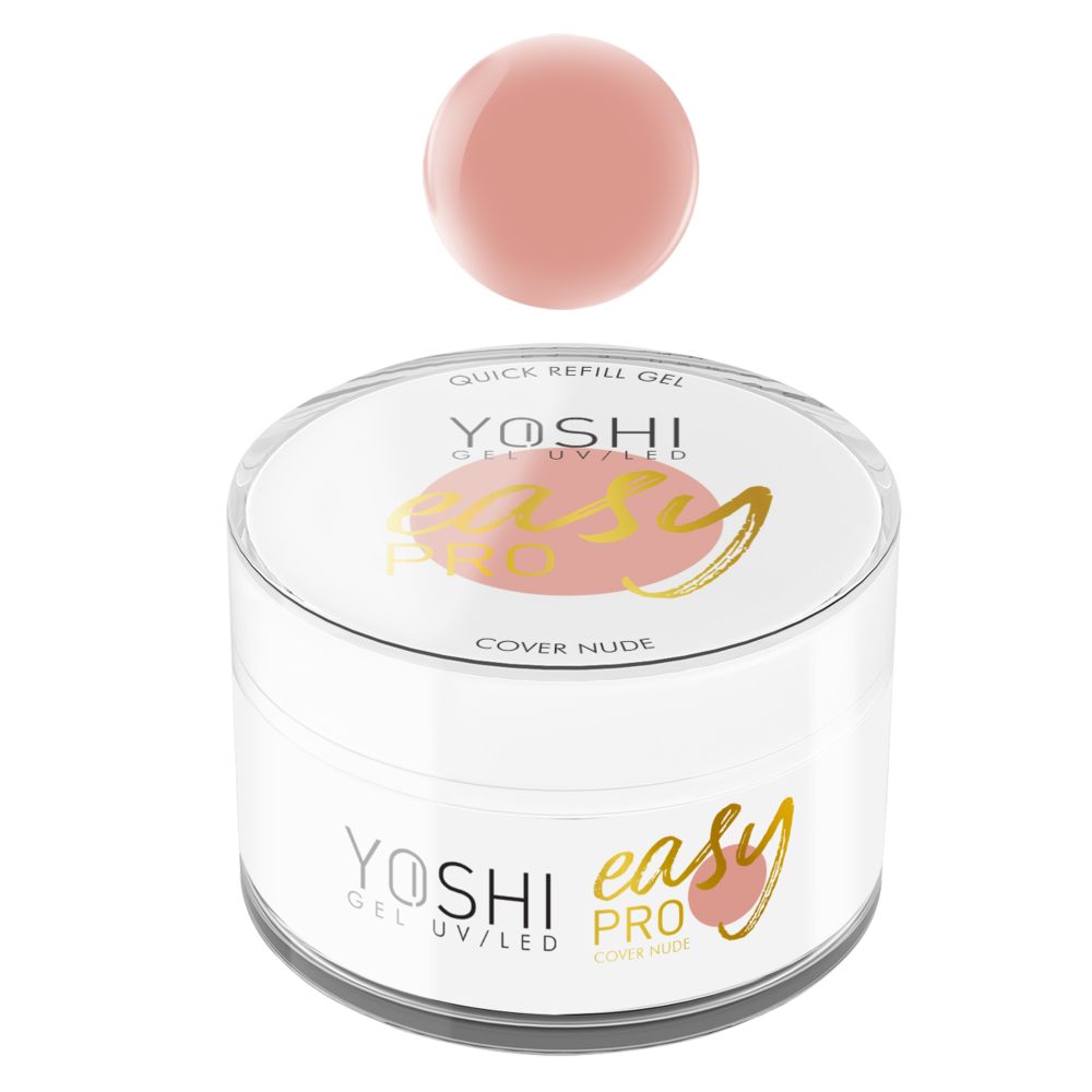 Yoshi Gel Easy PRO Abdeckung Nude, 50 ml