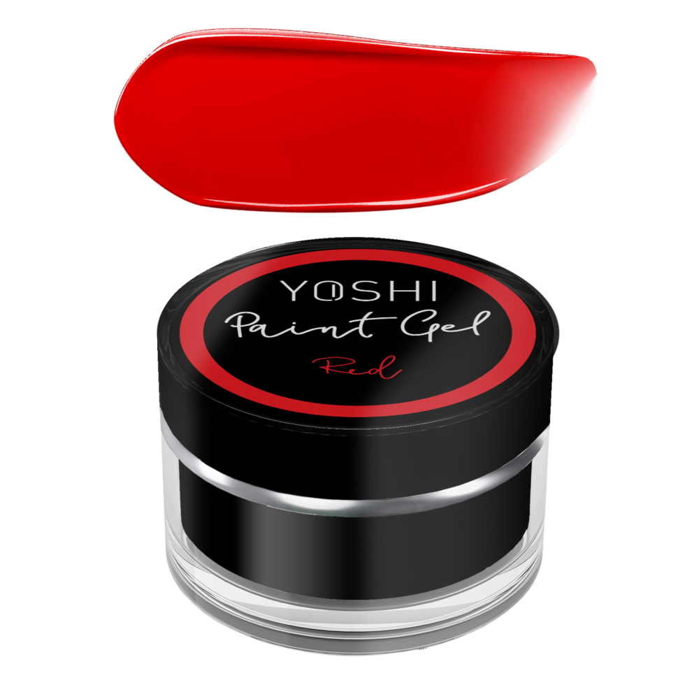 Żel paint Yoshi UV LED 5 ml, red