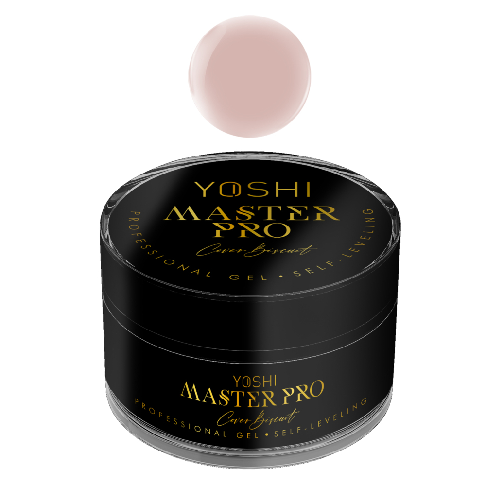 &quot;Yoshi Master PRO Cover Biscuit&quot; savaime išsilyginantis gelis, 15 ml