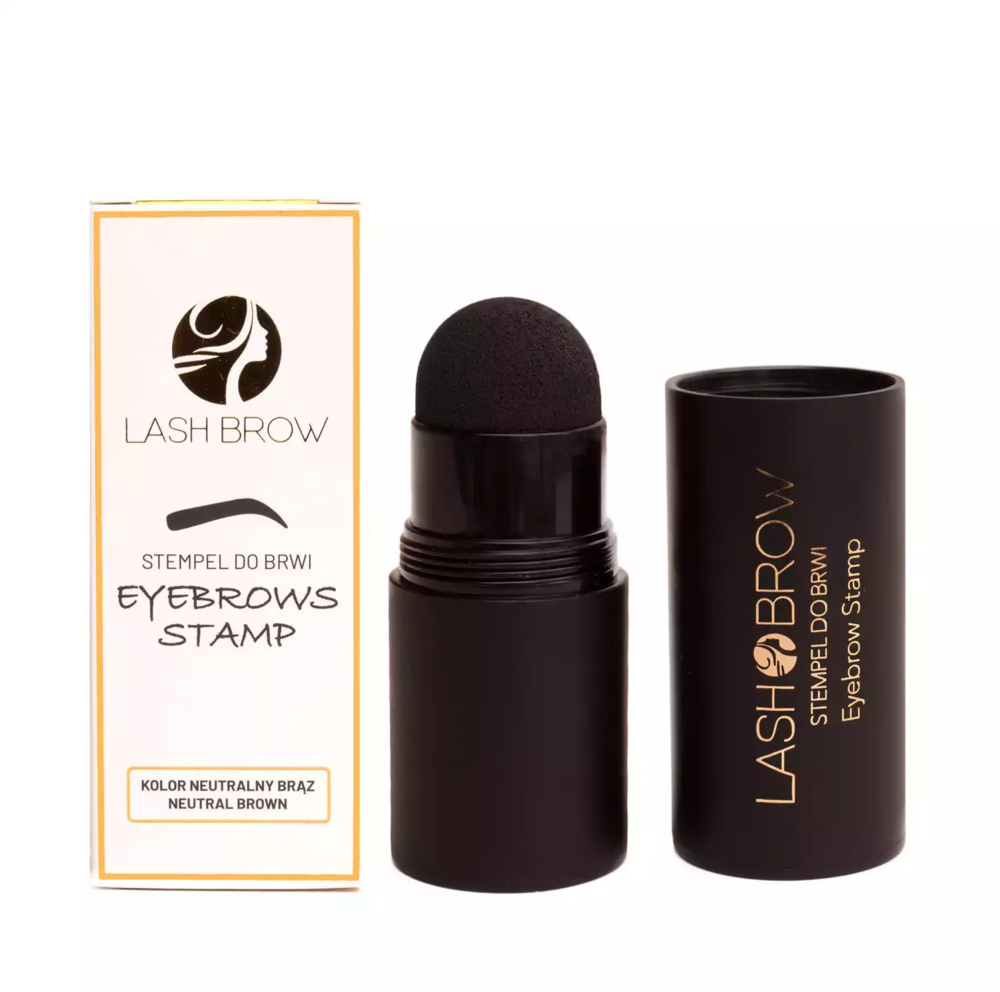 Stempel do brwi Lash Brow, neutralny brąz