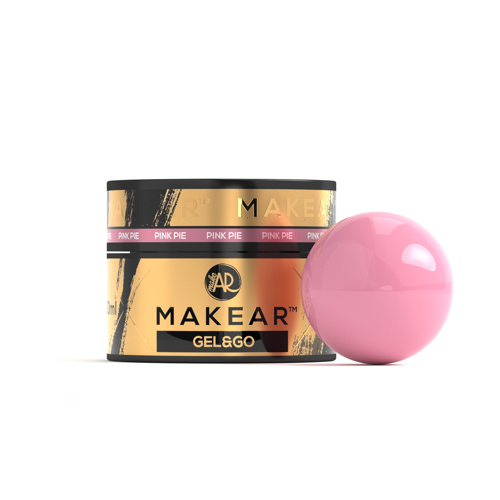 Żel budujący Makear Gel&amp;Go GG05 Pink Pie, 15 ml