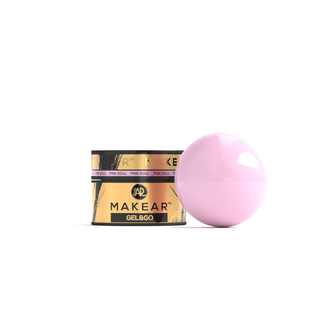 Гель моделюючий Makear Gel&amp;Go GG09 Pink Soul, 15 мл