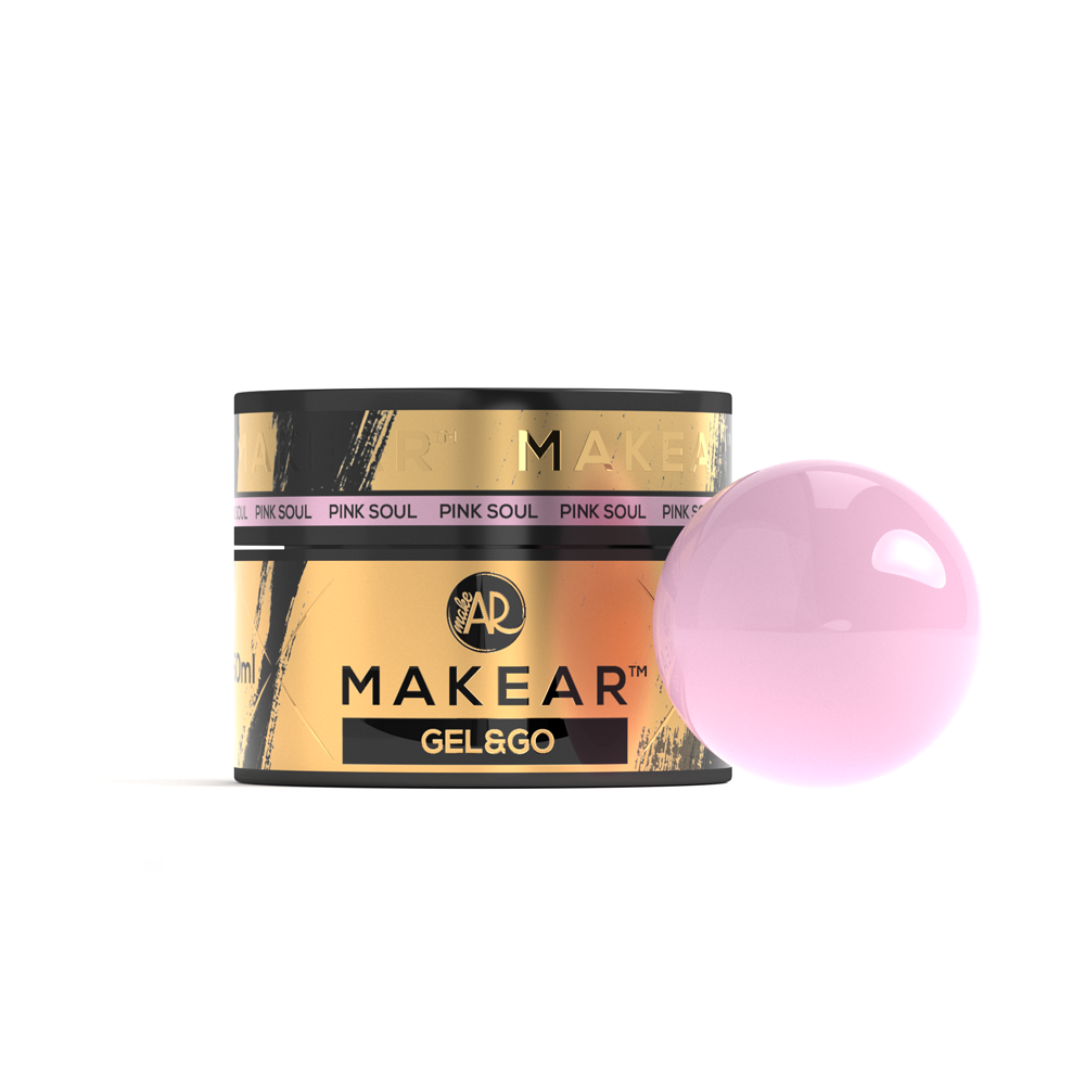 Гель моделирующий Makear Gel&amp;Go GG09 Pink Soul, 50 мл