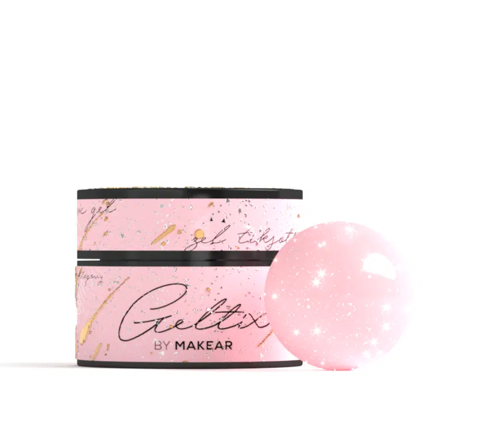 &quot;Makear Geltix GT05 Pink Shine Builder Gel&quot;, 50 ml