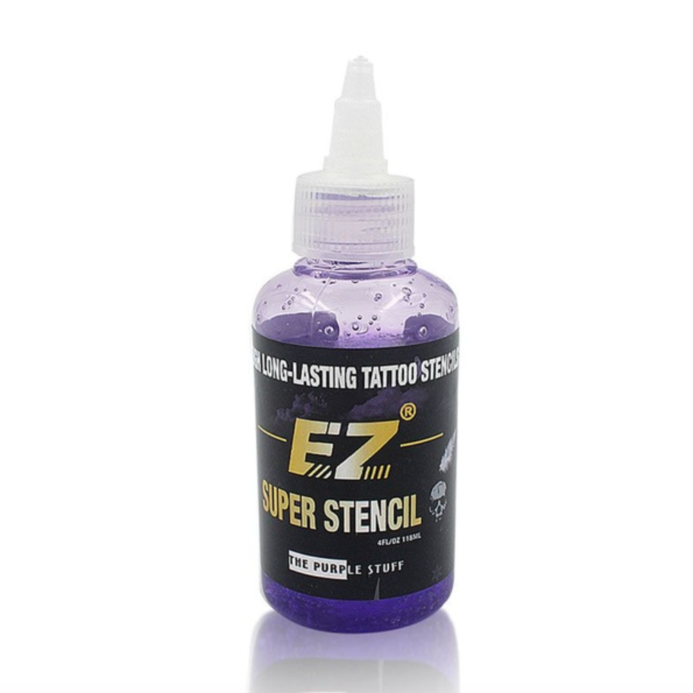 EZ Super Stencil 118 ml tatuiruočių perkėlimo gelis, violetinės spalvos