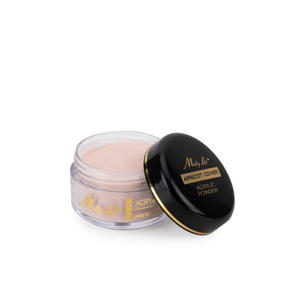 Puder akrylowy do paznokci MollyLac Acrylic Powder Apricot Cover, 15 g