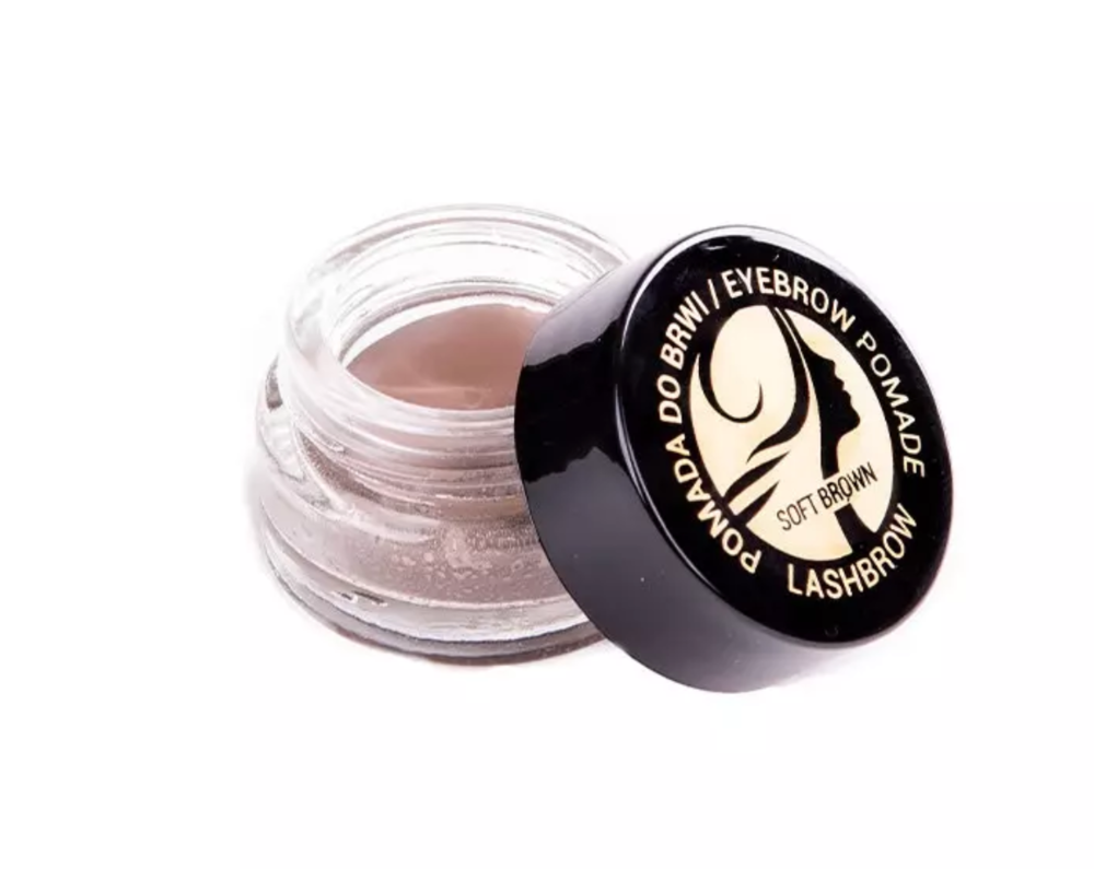 Lash Brow wasserfeste Augenbrauenpomade 7 g, weiches Braun