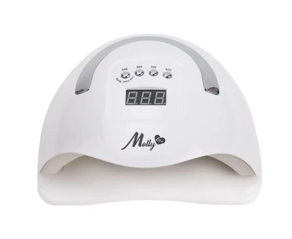 Лампа для манікюру MollyLux X7 MAX UV/LED 180W, біла