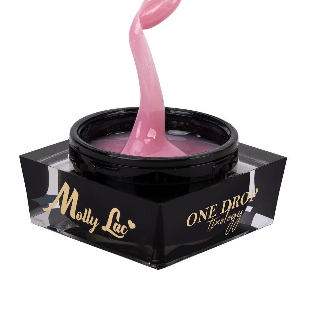 Гель моделюючий MollyLac One Drop Tixology Mild Rose, 5 г