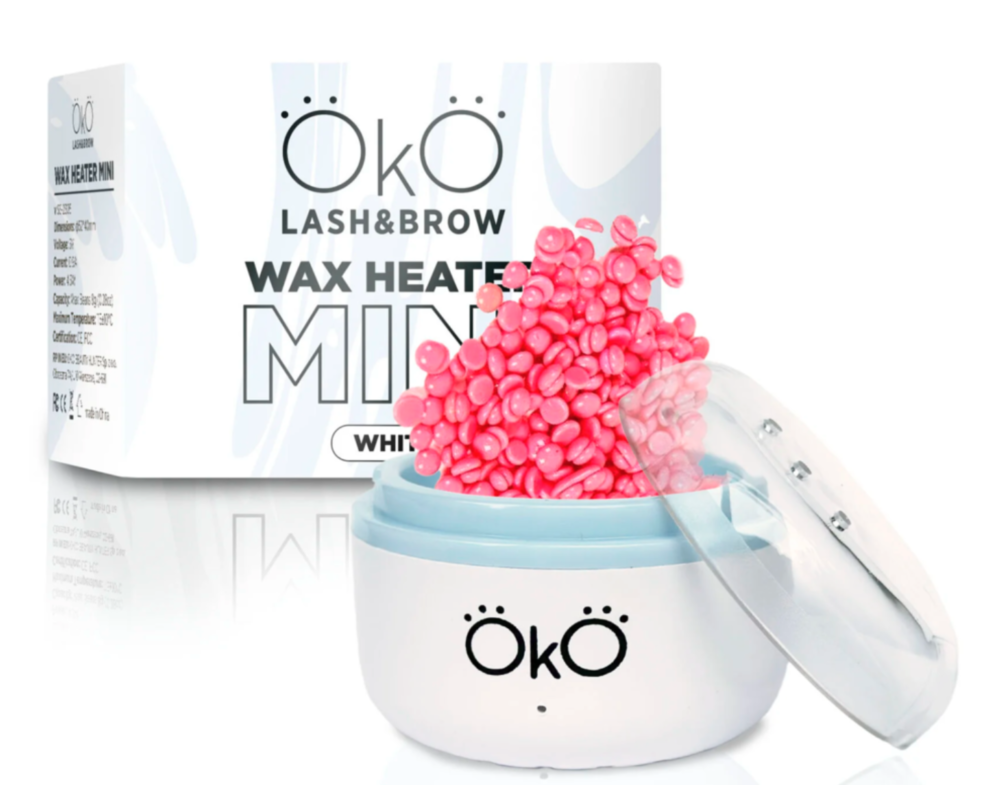 Воскоплав для банки OKO Mini Wax Heater, білий