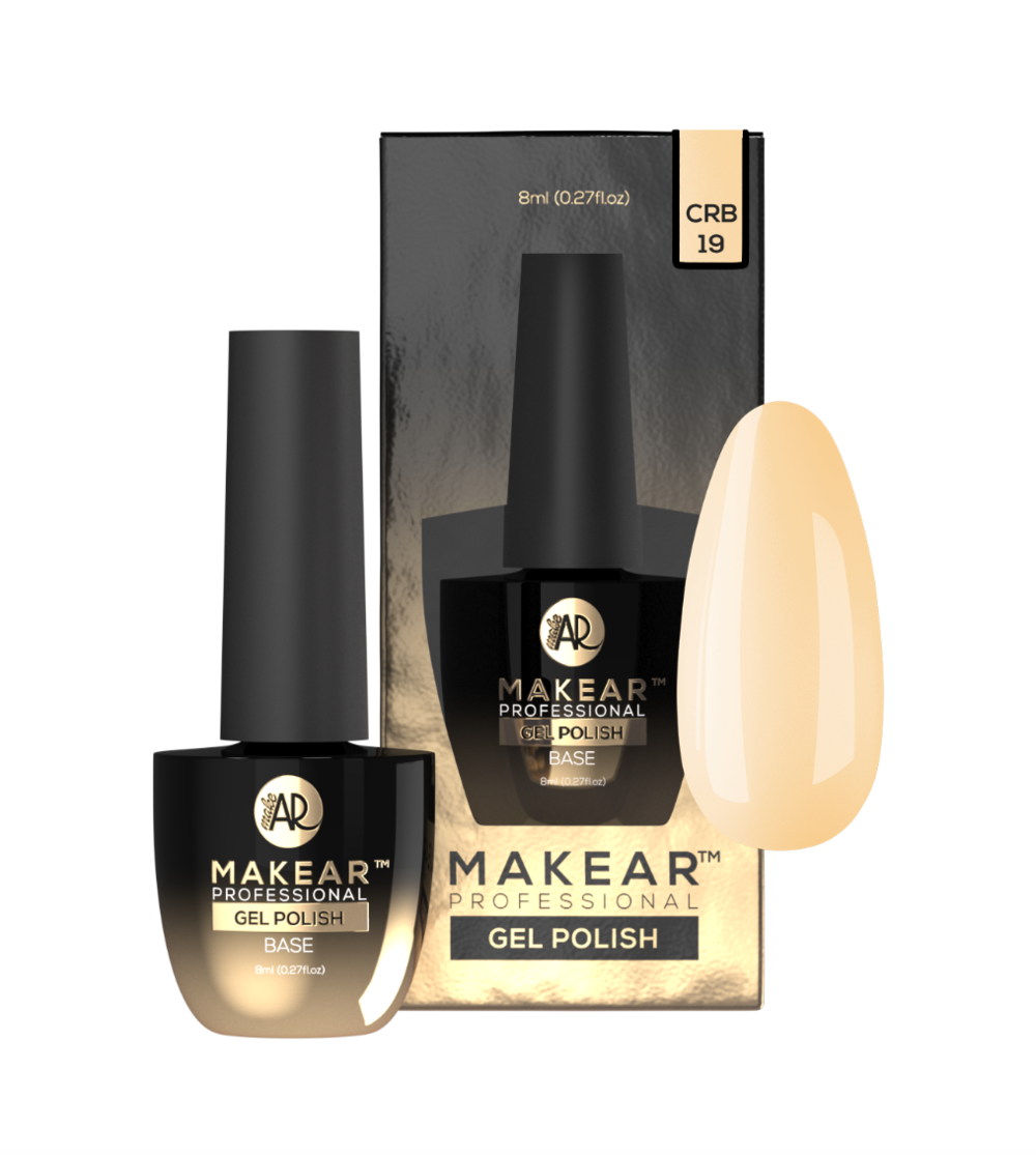 Baza kolorowa Makear Nude Rubber Base Nude French, 8 ml