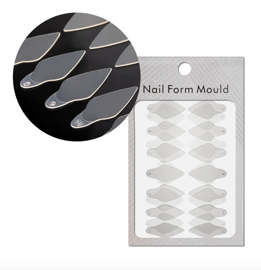 Narrow moulding templates (500 pcs.op.), silver