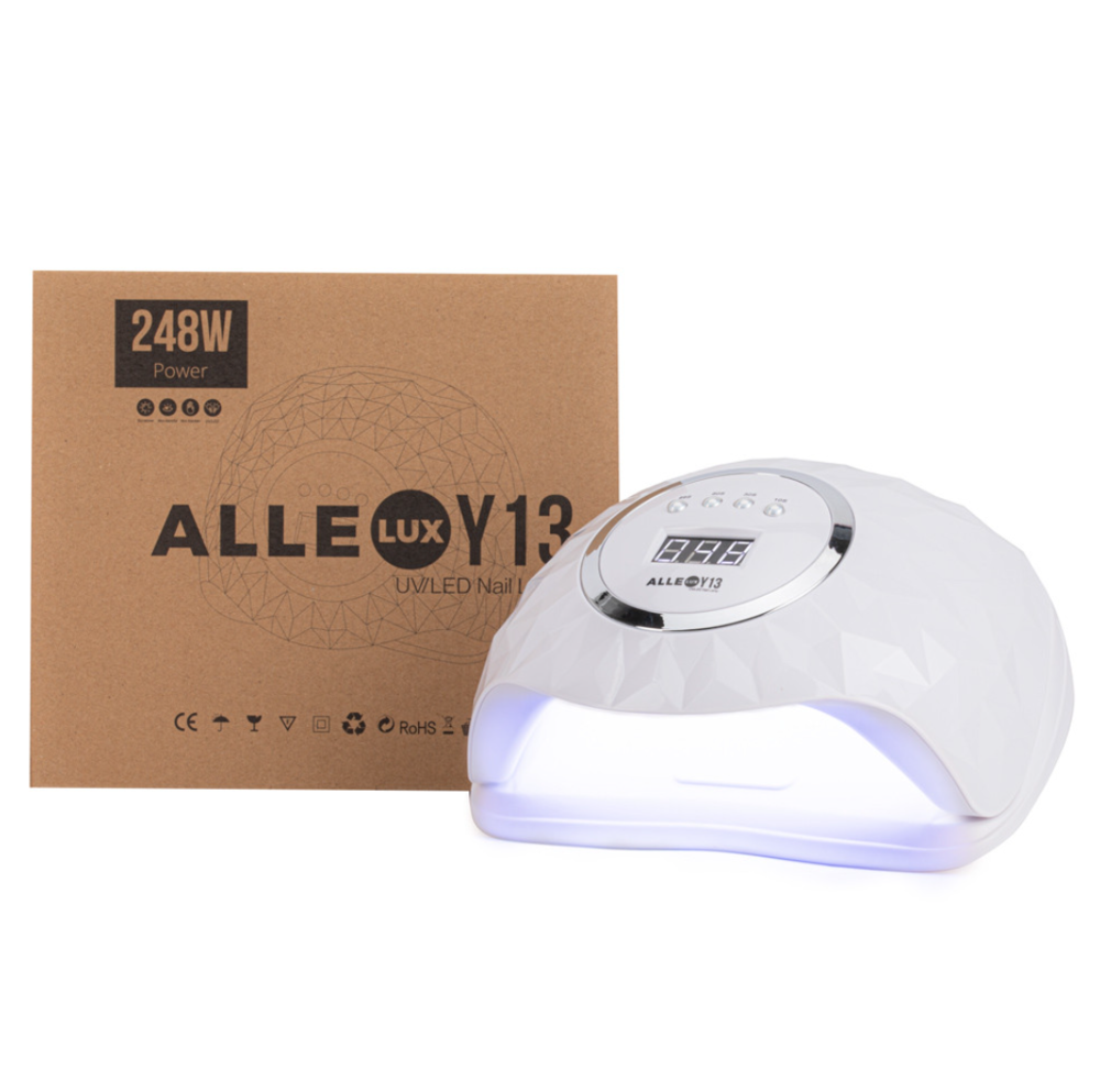 Nagu lampa Allelux 1 UV DUAL LED 24/48W, balta