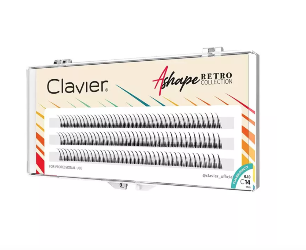 Clavier BeShaped Mix B eyelashes, 8-10-12 mm