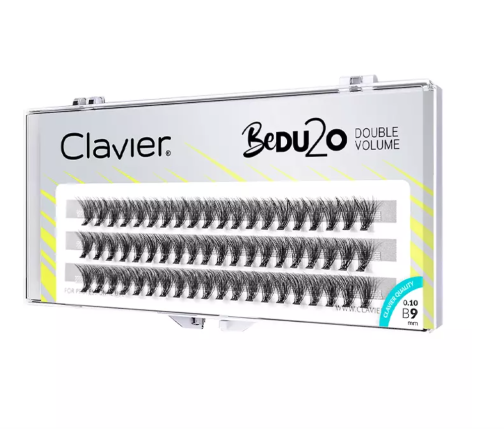 Вії Clavier BeDU2O B 0.1, 9 мм