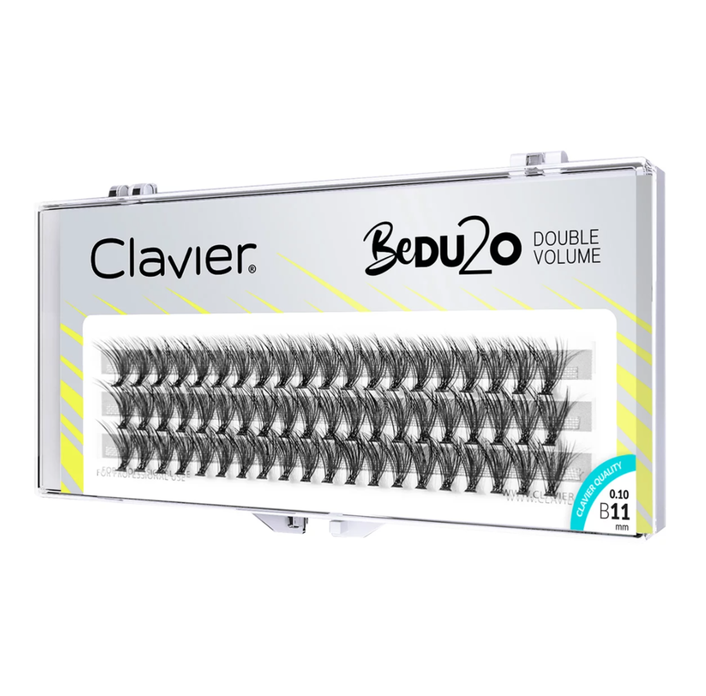 Ресницы Clavier Wide DU2O C 0.1, 11 мм