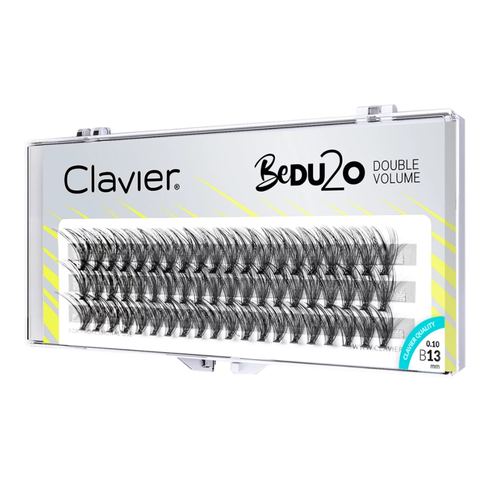 Ресницы Clavier Wide DU2O C 0.1, 13 мм