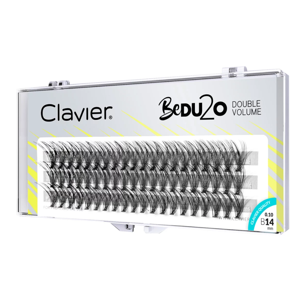 Вії Clavier Wide DU2O C 0.1, 14 мм