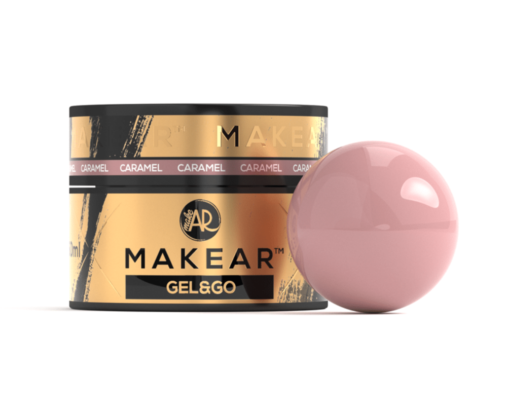 Гель моделирующий Makear Gel&amp;Go GG01 Caramel, 15 мл