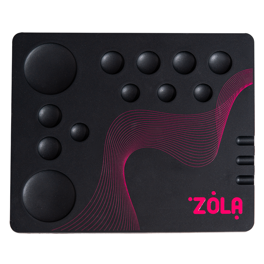 Black Zola Silicone Mixing Pad