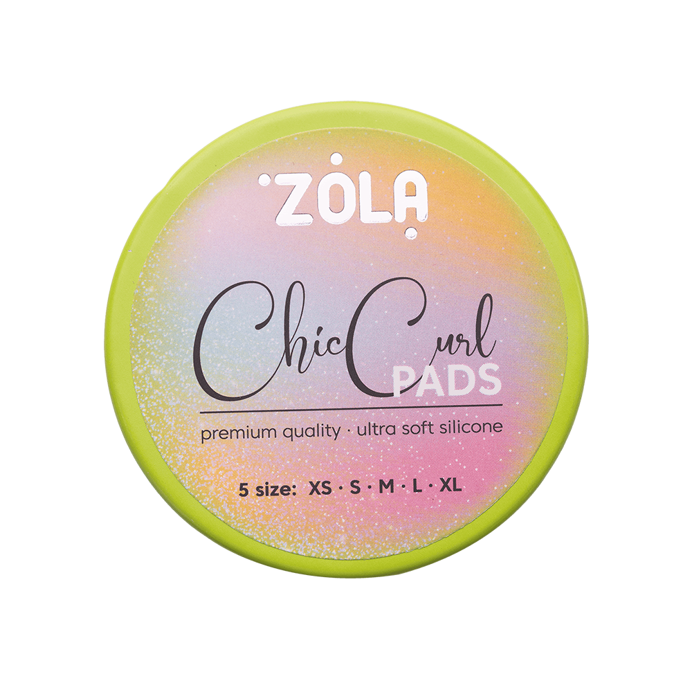 Zestaw wałeczków silikonowych do rzęs Zola Chic Curl  (XS, S, M, L, XL)