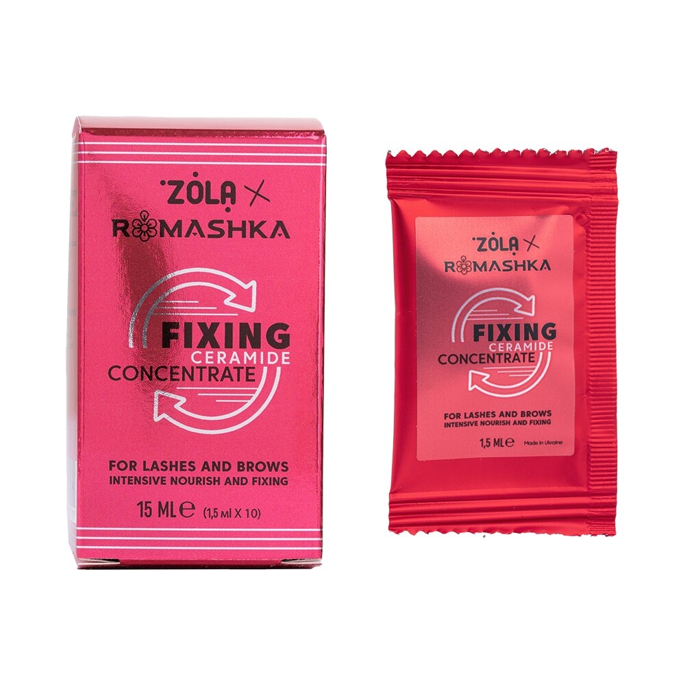 Fixing Ceramide Concentrate Zola x Romashka, 1.5 ml (10 pcs.)