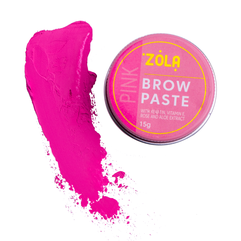 Zola Brow Contour Paste, 15g, Pink