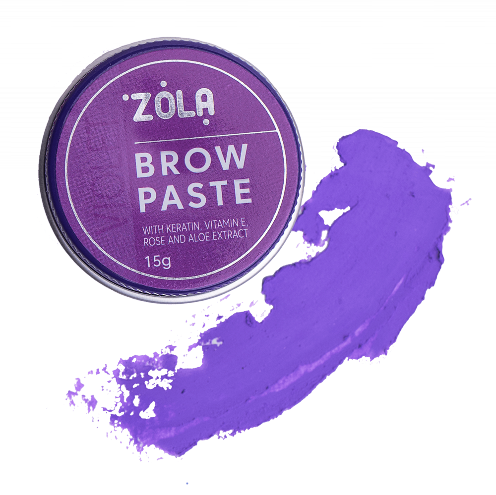 Zola Brow Contour Paste, 15g, Purple