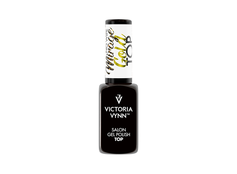 Victoria Vynn Gold Mirage No Wipe Top Coat, 8 ml