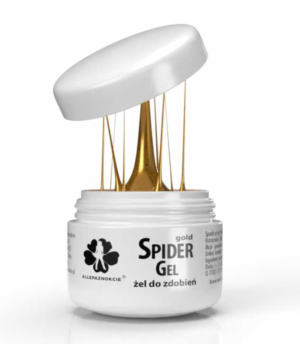 Spider Gel MollyLac Gold 3 ml, golden