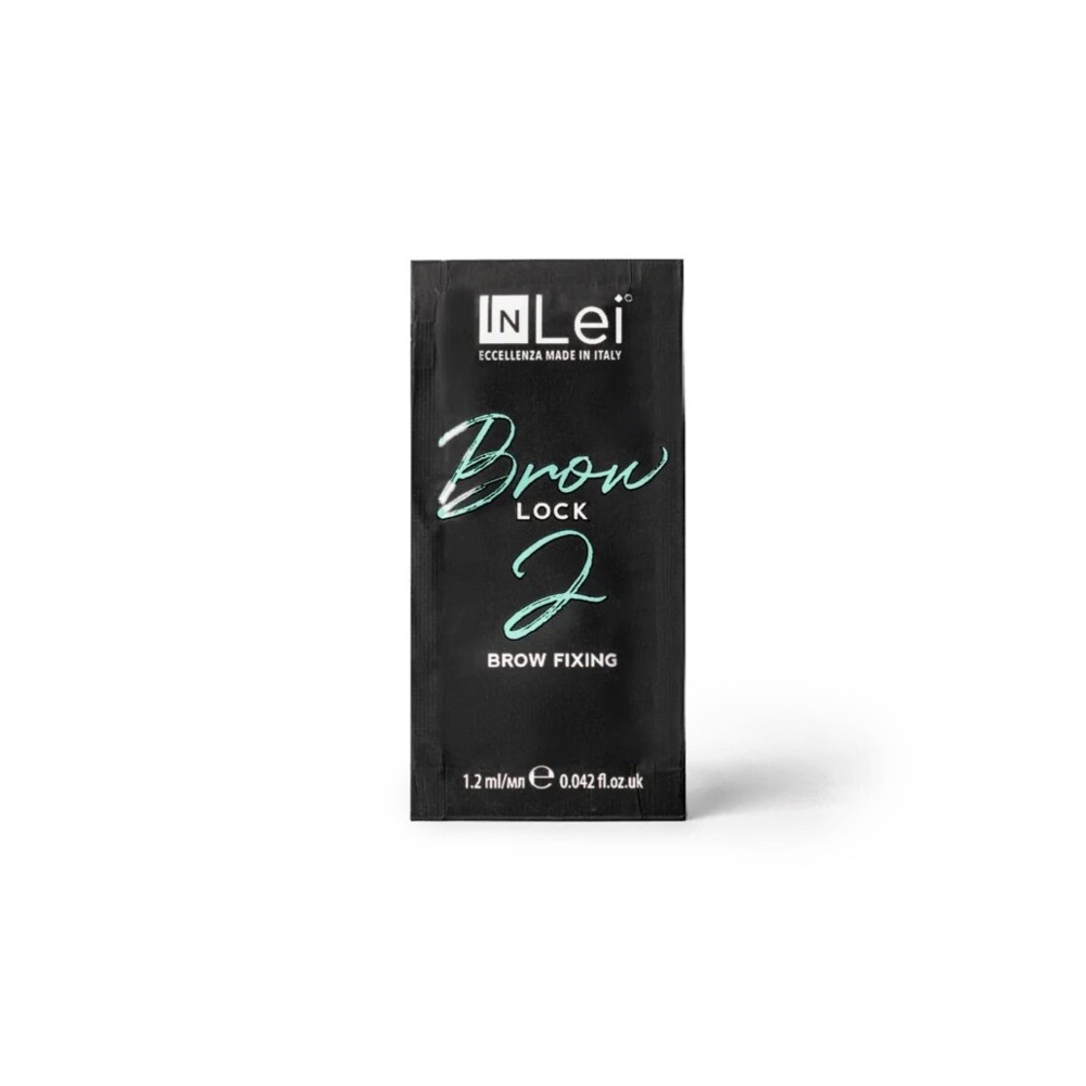 Step to brow lamination InLei Brow Lock No. 2, sachet 1.2 ml