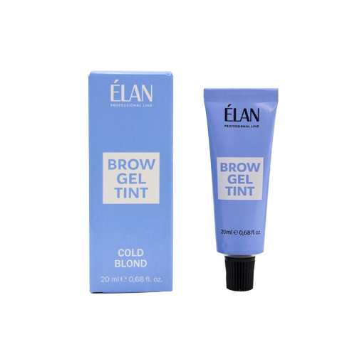 Gēla uzacu krāsa Elan Brow Gel Tint Cold Blond, 20 ml