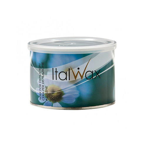 Wosk do depilacji w puszce ItalWax, Azulen, 400 ml