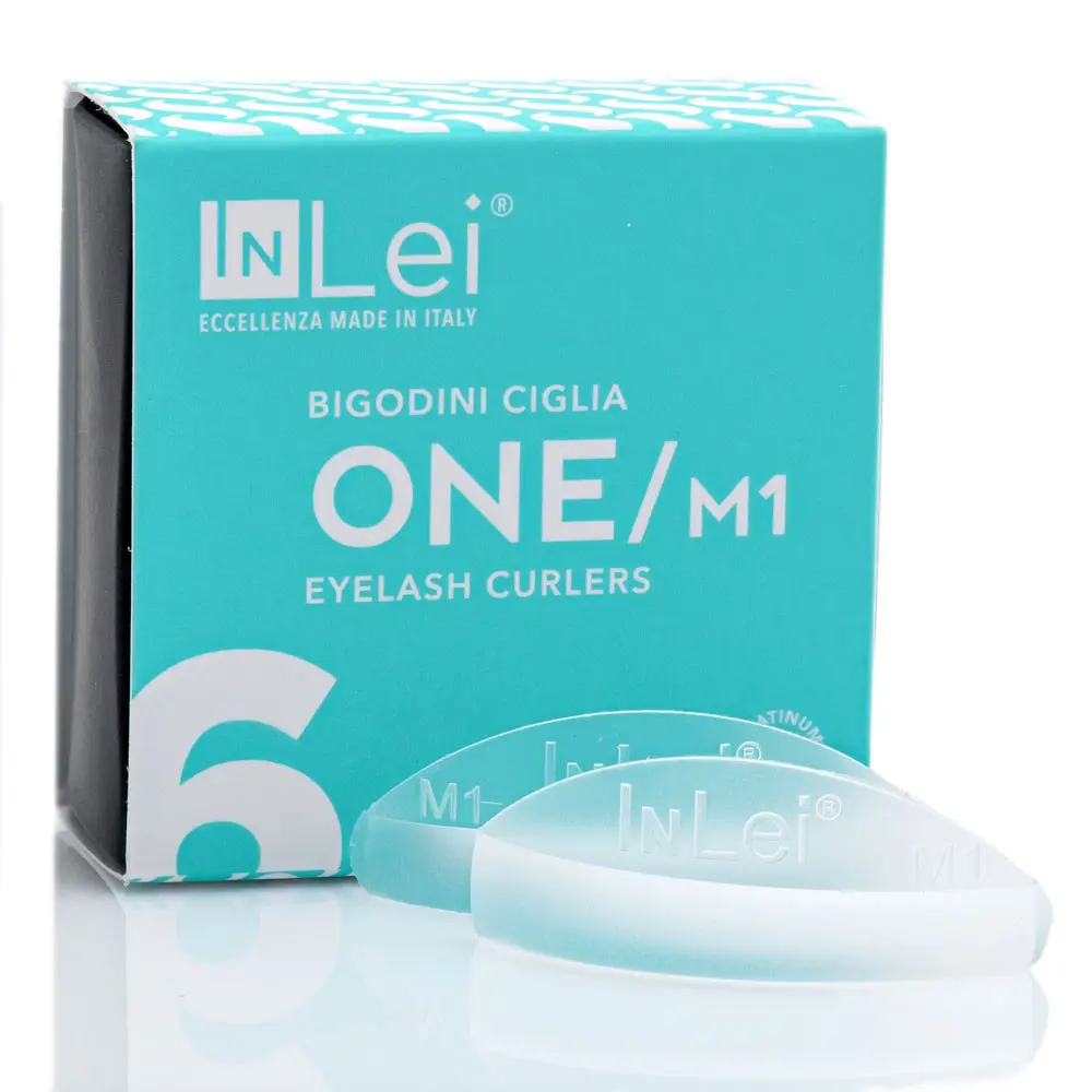 Silikonrollen für Wimpernlifting und -laminierung InLei One/M1, 1 Größe (6 Paare. Op.)