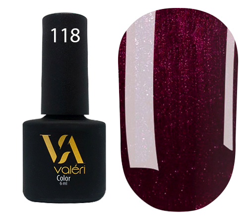 Valeri Color Hybrid Varnish No. 118, 6 ml