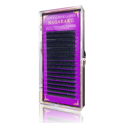 Nagaraku eyelashes B, 0.1, 10