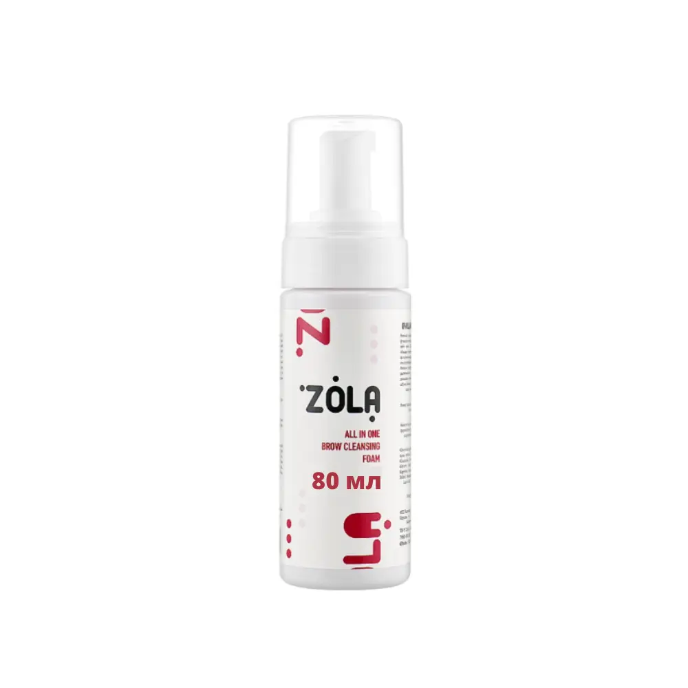 Zola eyebrow cleansing foam, 80ml