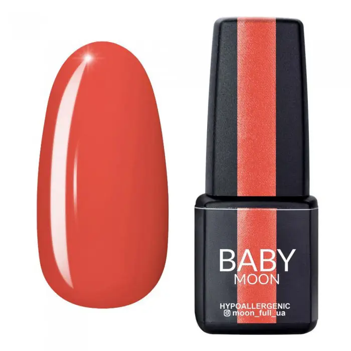 Гель-лак Baby Moon Red Chic №10, 6 мл