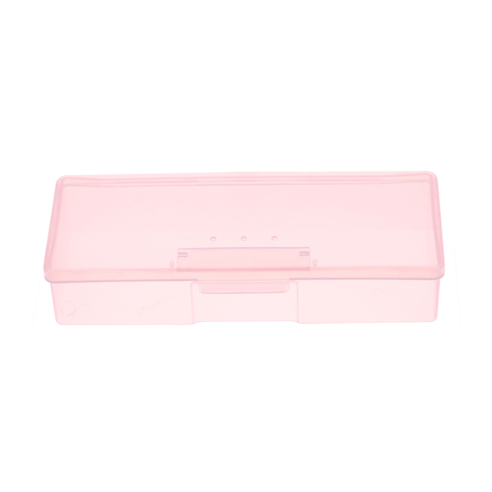 Container for manicure tools, pink