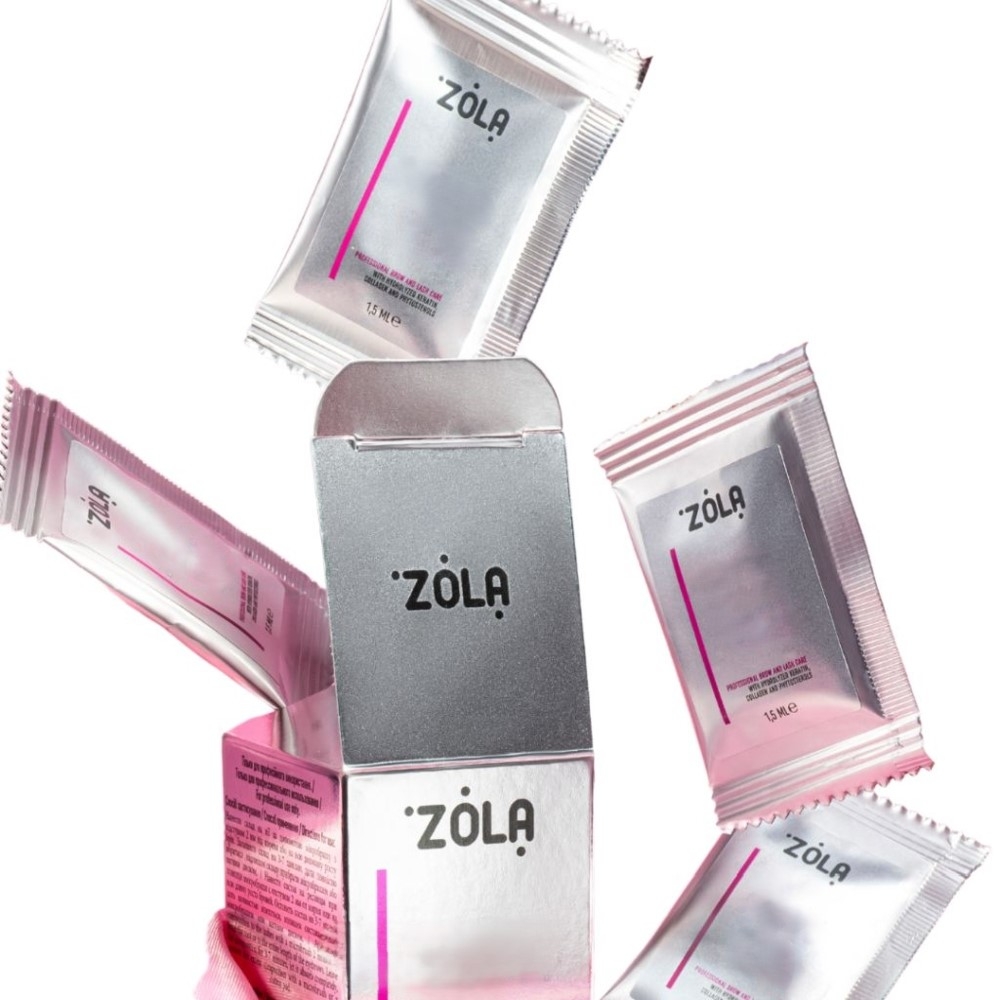 Füllstoff für Augenbrauen und Wimpern Zola Btx Cure, Beutel 1,5 ml*10 Stück