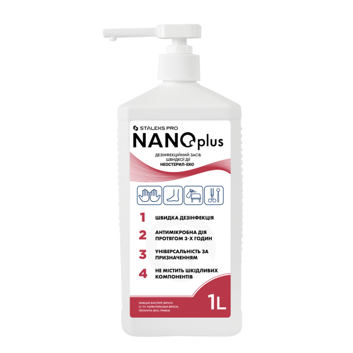 Środek dezynfekujący szybkodziałający NANOsteril, 1000 ml